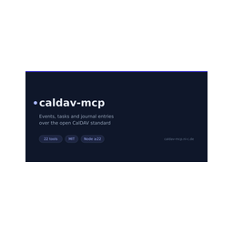 CalDAV calendars logo
