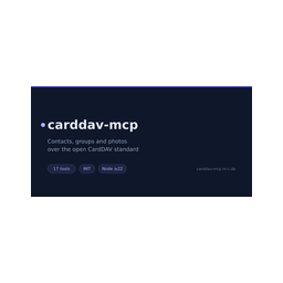 CardDAV address books logo