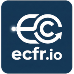ECFR.io Federal Regulations logo