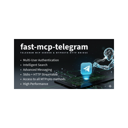 Fast MCP Telegram logo
