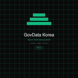Govdata Korea logo