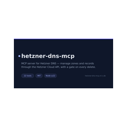 Hetzner Dns MCP logo