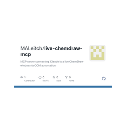 Live Chemdraw MCP logo