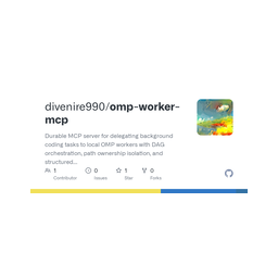 Omp Worker MCP logo