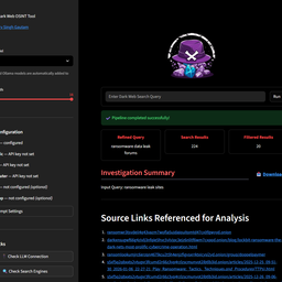 Robin: AI Powered Dark Web OSINT logo