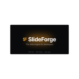 SlideForge logo